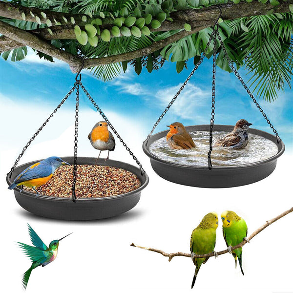 Waterproof Gazebo Hanging Wild Bird Feeder Outdoor Feeding For Garden Decoration