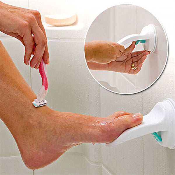 Shower Foot Rest Stand for Shaving Legs Suction Cup Bathroom Washing Feet Step