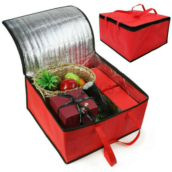 46L Practical Delivery Bag Insulated Thermal Food Storage Bag Portable Bento Bag