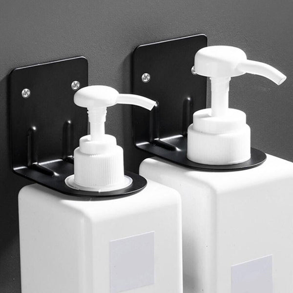 Wall Mounted Shampoo Bottle Shelf Shower Gel Rack Liquid Soap Holder S.S304 AU