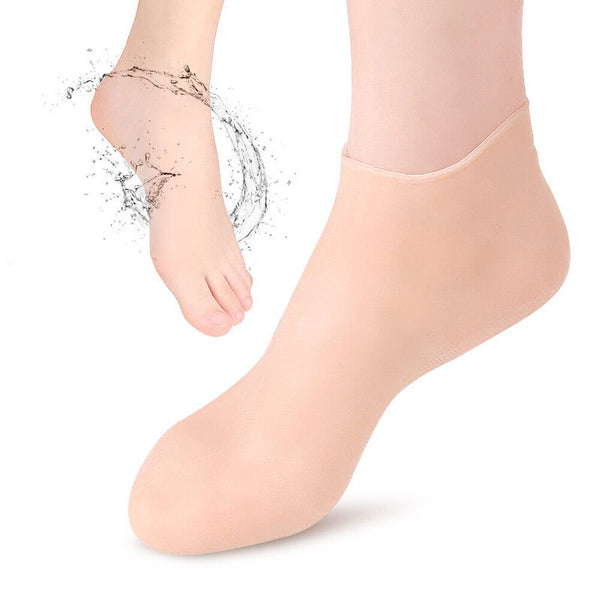 1 Pair Foot Care Socks Spa Silicone Moisturizing Gel Anti Cracking Protect