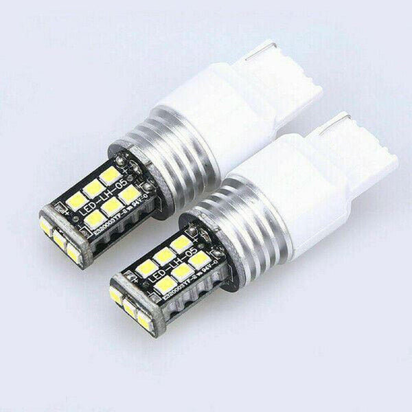 2X T20 15 LED Reverse Brake Stop Tail Light Bulb 7440  Error Free Globes