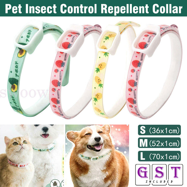 Dog Cat Insect Control Repellent Collar Pet Anti Mosquito Flea Tick Long Lasting