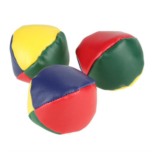 1/6/12x Juggling Balls Kids Toy Set Ball Bag for Magic Circus Juggling Balls AU