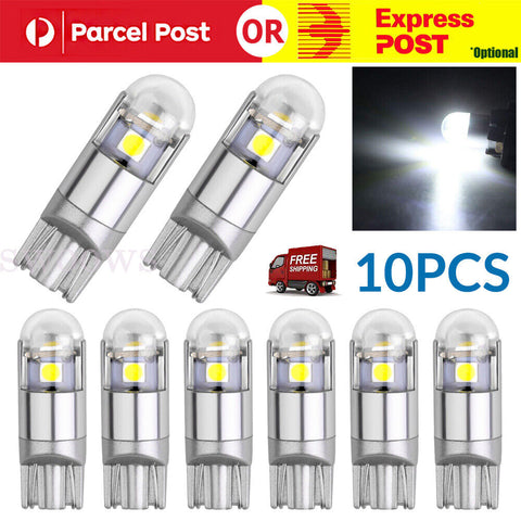 2X T10 3030 3SMD Car LED Width Indicator Light Bubble Outline Light Small Plug