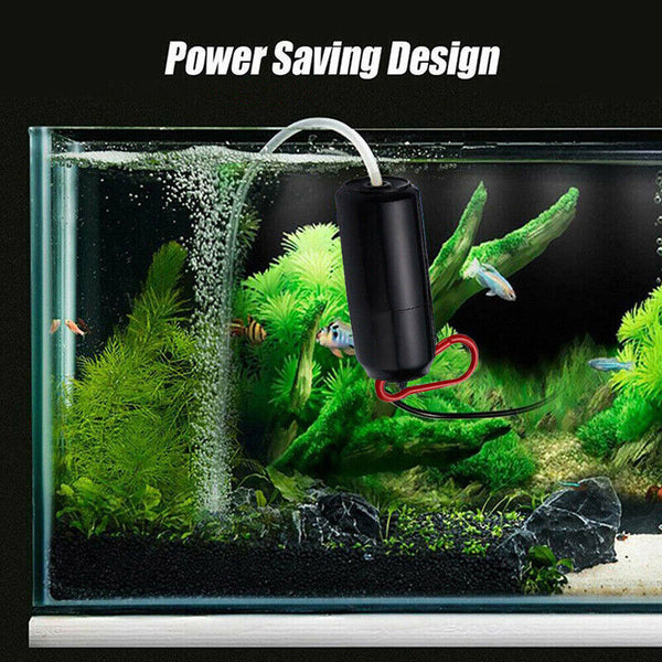 USB Aquarium Oxygen Pump Mini Fish Tank Air Pump Compressor Aerator Accessories