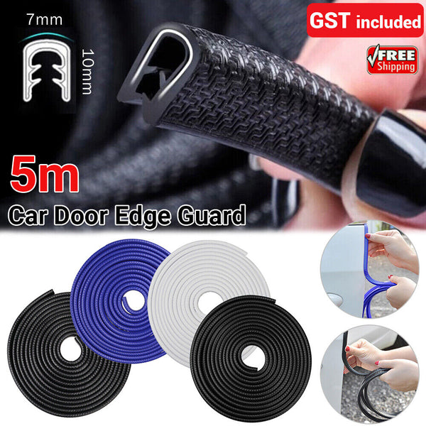 BLUE Car Door Edge Guard Protector Car Strip Guard Moulding Trim Door Protector