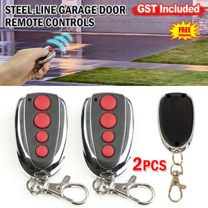 2pc Garage Door Remote Replacement for SD800 Transmitter 433,92 Steel-Line ZT-07