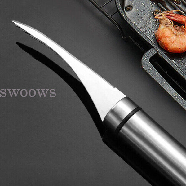 MULTIFUNCTIONAL Shrimp Line Fish Maw Prawn Knife Fast Peeler Kitchen Tool 1/2X