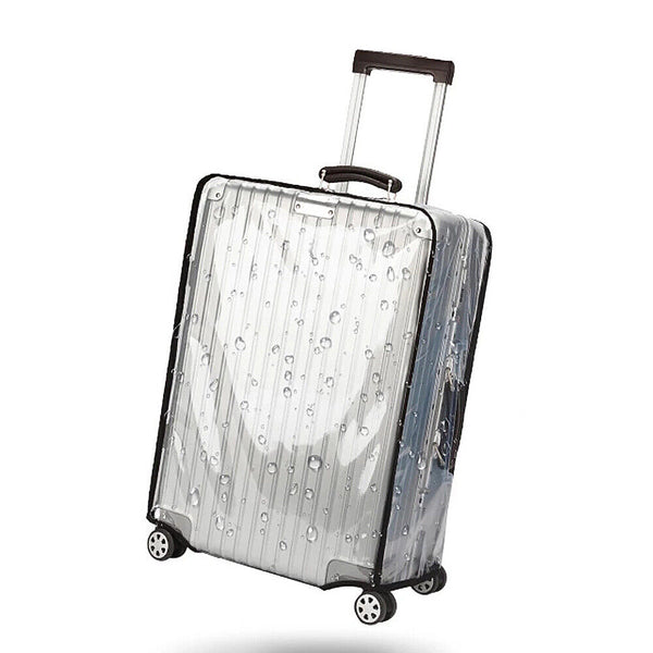 Transparent Waterproof PVC Travel Luggage Protector Suitcase Cover 26"-30" AU