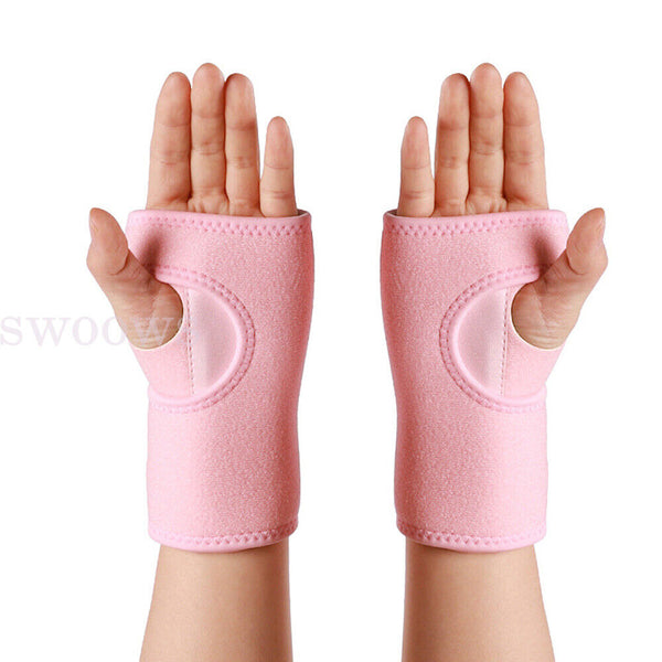 Wrist Support Hand Brace Band Carpal Gloves Tunnel Splint Arthritis Sprains Pain