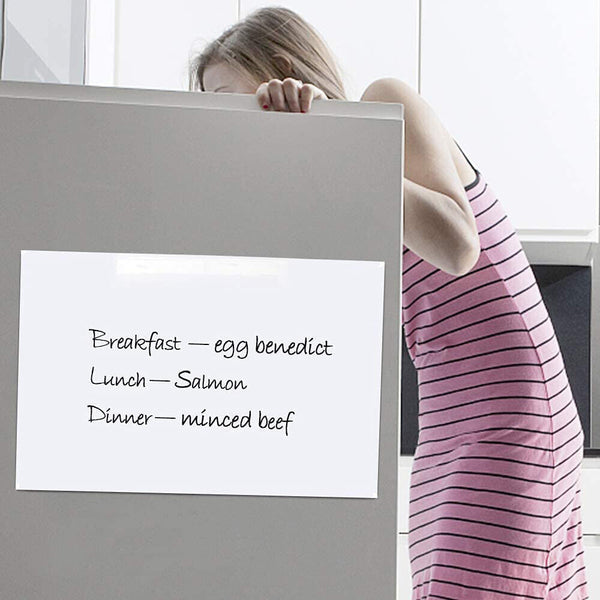 A3 Soft Magnetic Whiteboard for Fridge 400X300MM with 3 markers & an Eraser