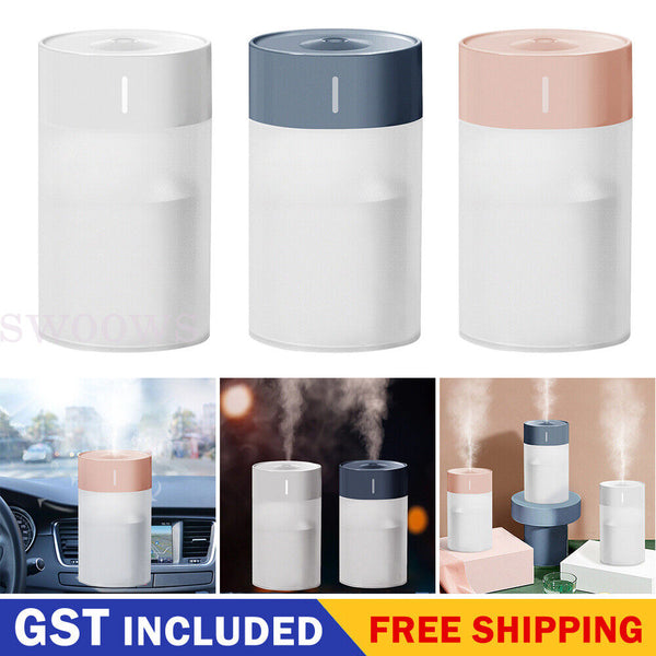 Car Air Purifier USB Diffuser Aroma Oil Humidifier Mist Led Night Light Home HOT