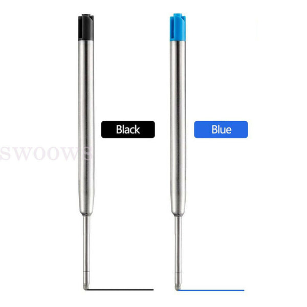 10/20x Black / Blue Ink Refills Compatible With Parker Pen Ball Point Refill AU