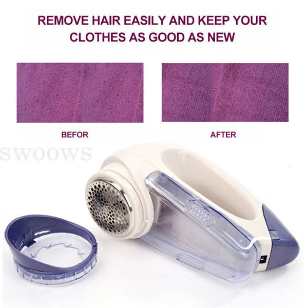 Rechargeable Electric Sweater Lint Pill Shaver Fluff Remover Fabric Fuzz Trimmer