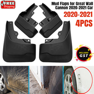 Mud Splash Guard For Great Wall Cannon GWM Poer Ute 22020 021 2022 Car Mud Flaps