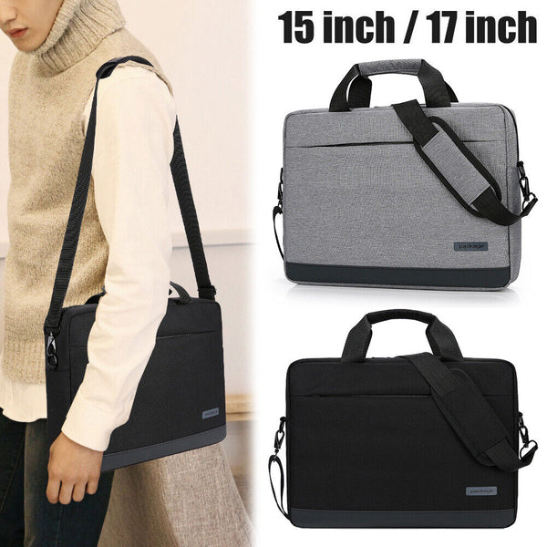 Briefcase Case For Macbook Lenovo HP Dell Sony"15-17" Laptop Shoulder Bag Sleeve