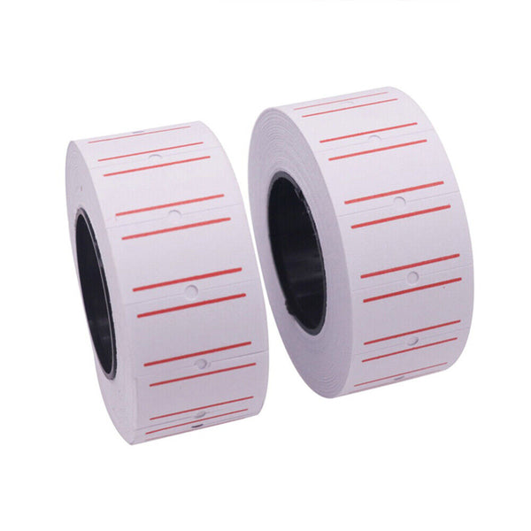 Price Tag Gun Labels Tags Rolls Sticker Pricing Tagging MX5500 800 Labels / Roll