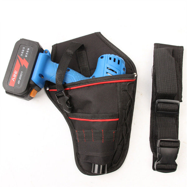 Heavy-duty Drill Holster Tool Belt Pouch Bit Holder Hanging Waist Bag Storage AU