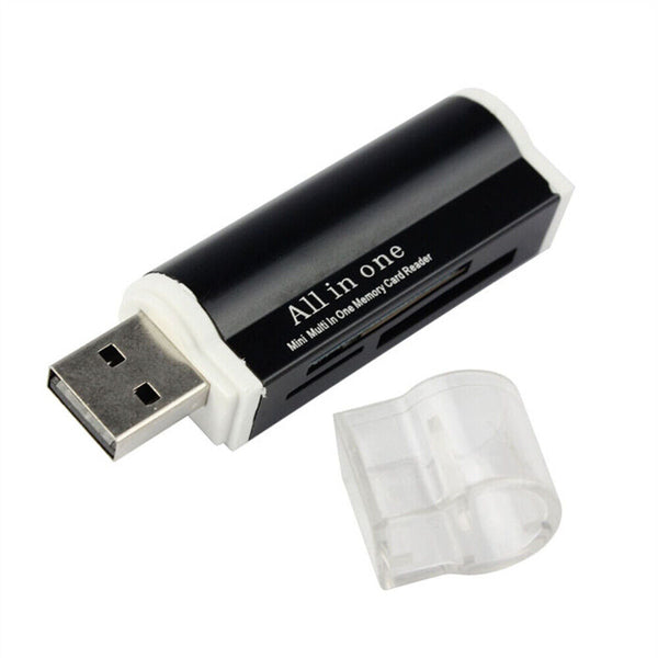 All in One Aluminium USB Multi Card Reader SD SDHC SDXC Micro SD Memory Stick M2