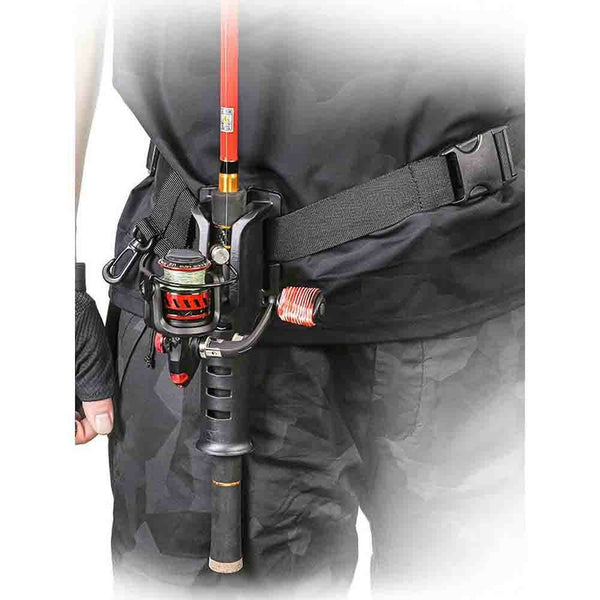 2022-Fishing Rod Holder Waist Belt Fishing Fight Belt Fishing Rod Support Belt