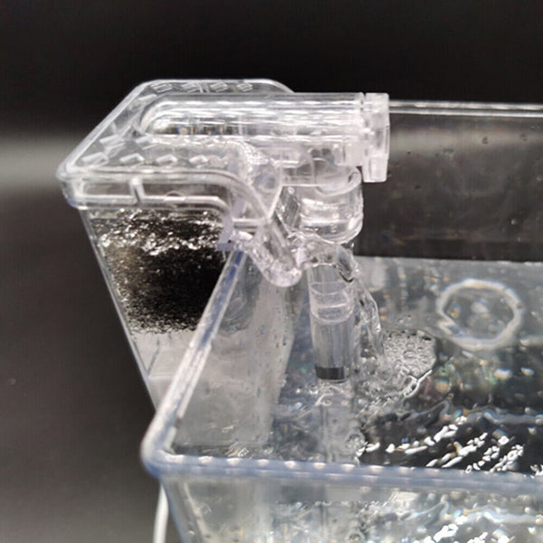 Hanging External Waterfall Filter Mini USB Oxygen Pump Filter Aquarium Fish Tank