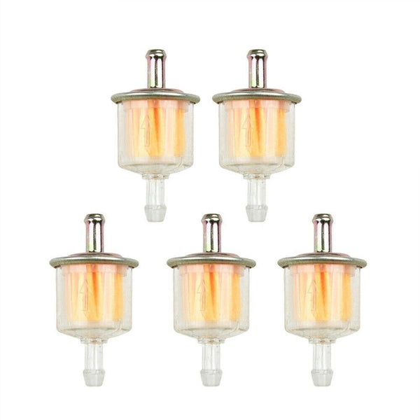 5pcs Universal Petrol Inline Fuel-Filter LARGE Car Part Fit 5/16" Fuel Line AU