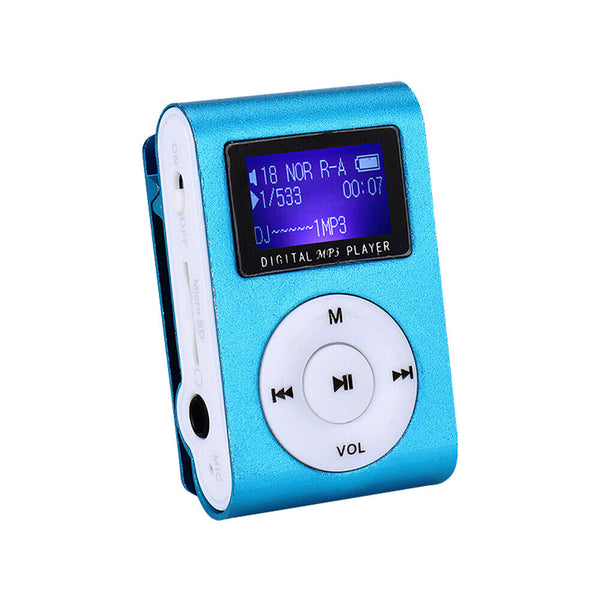 Mini LCD Screen USB MP3 Player Support Micro SD/TF Card Portable Music Player