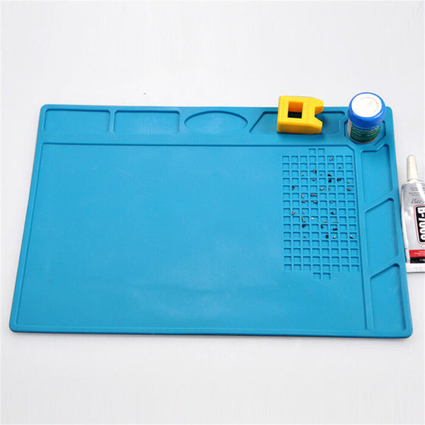 Large Electronics Repair Mat Silicone Soldering Repair Pad Work Station 32*23cm