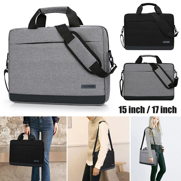 Briefcase Case For Macbook Lenovo HP Dell Sony"15-17" Laptop Shoulder Bag Sleeve