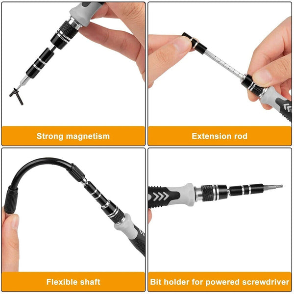 122 IN 1 Screwdriver Set Computer PC Phone Watch Repair Tool Kit HOT