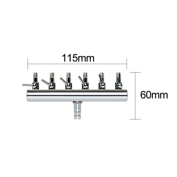 Air Flow Distributors Controller Valves for Aquarium Fish Tank Pond Pump Hose