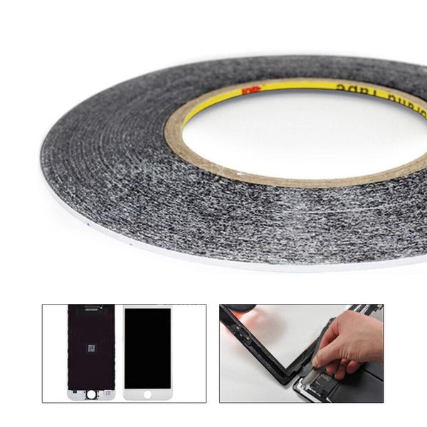 50M Double Sided Adhesive Tape Sticker Fix Repair For iPad iPhone 3mm / 5mm