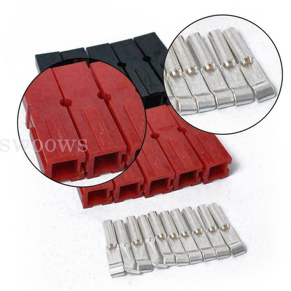 10 Pairs 30Amp 600V Marine Power Pole Plug Connector Set for Anderson Powerpole