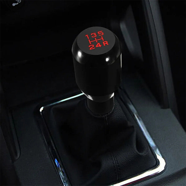 Universal 5 Speed Aluminum Manual Car Gear Stick Shift Knob Shifter Lever