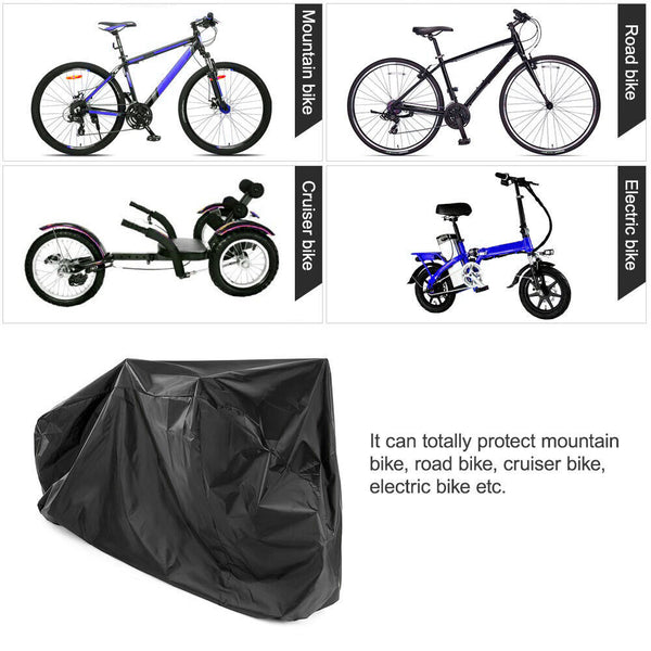 Waterproof Bike Cover Heavy UV Rain Garage Storage Protection Bicycle XL Size