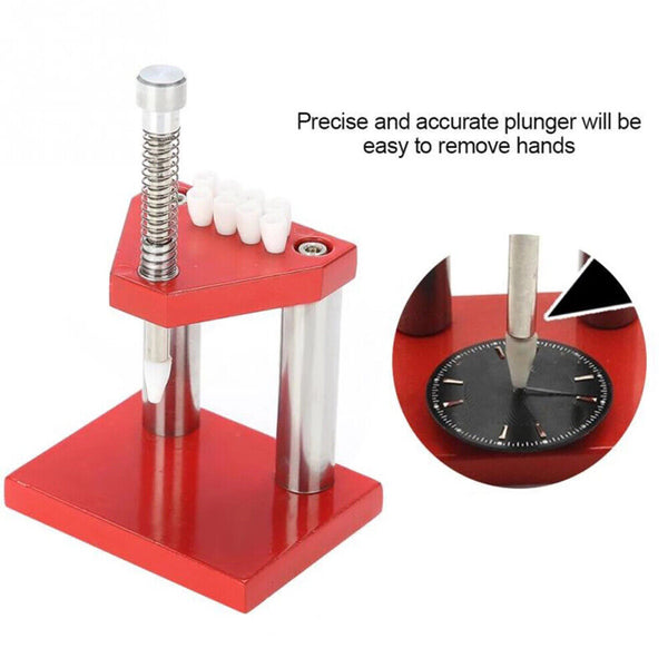 Watch Repairing Tool Kit Hand Remover Plunger Puller Press Fitting Watchmaker