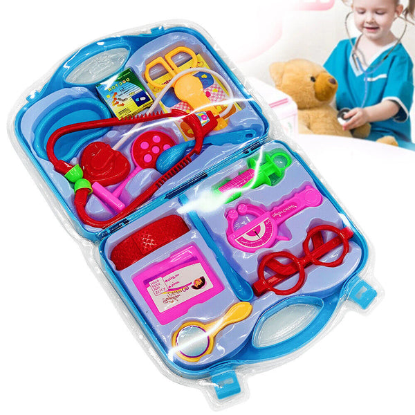 Play Educational Doctor Case Kit Medical Set Hospital Supply Toy Kids Boys Girls