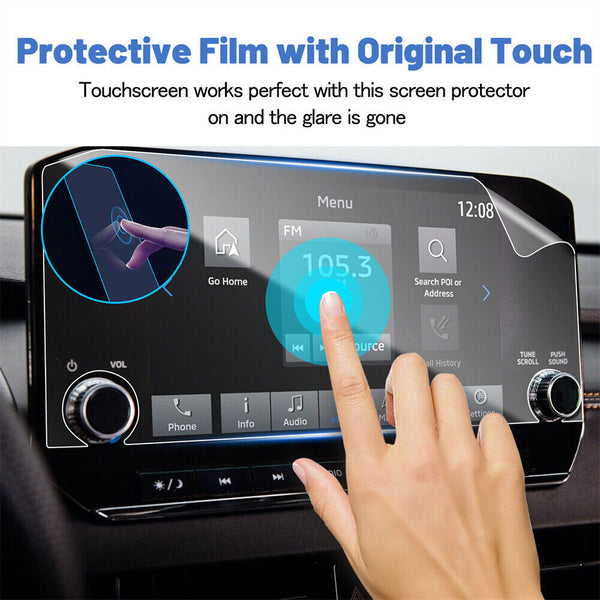 Car Touchscreen Protector 2 Pcs PET Film 9" For 2022 Mitsubishi Outlander