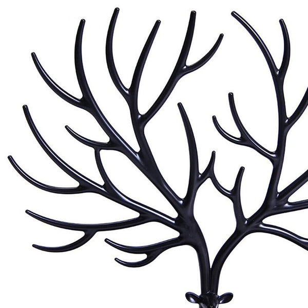 Necklace Ring Earring Deer Tree Stand Holder Show Rack Jewelry Display Organizer