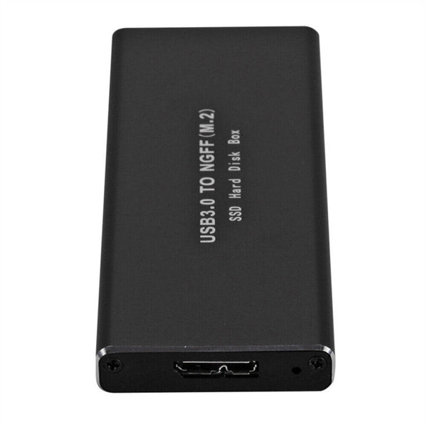 USB 3.0 TO M.2 NGFF SSD SATA External Enclosure Storage Case Adapter Aluminium