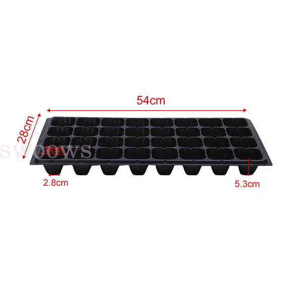10Pcs Plant Seed Grow Box Propagation Nursery Seedling Tray Starter Gardening