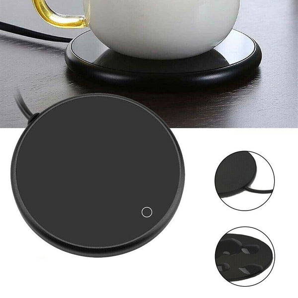 Smart USB Coffee Mug Warmer Tea Milk Cup Heater Pad Heating Plate Office Home AU