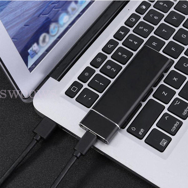 Aluminium M.2 NVMe SSD SATA TO USB 3.1 External Enclosure Storage Case Adapter