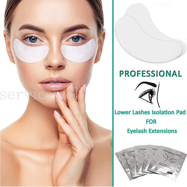 UPTO 2000 Under Eye Gel Pads Free Eyelash Extension Pad Holder Accesories