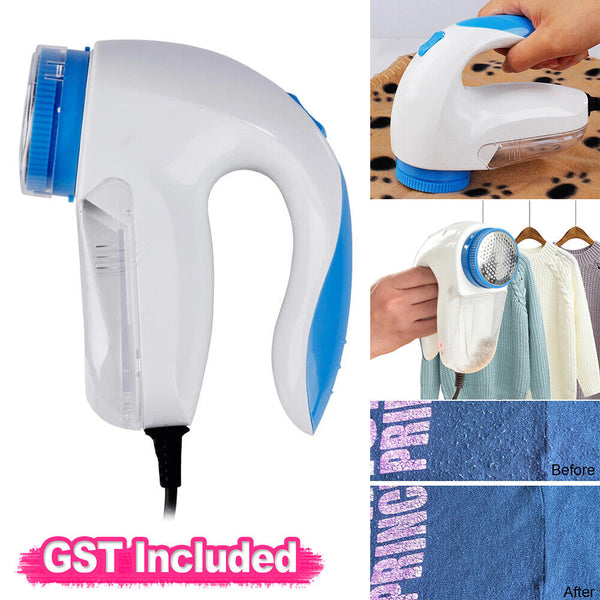 Electric Lint Remover Clothes Fabrics Bobbles Balls Fuzz Fluff Pilling Shaver