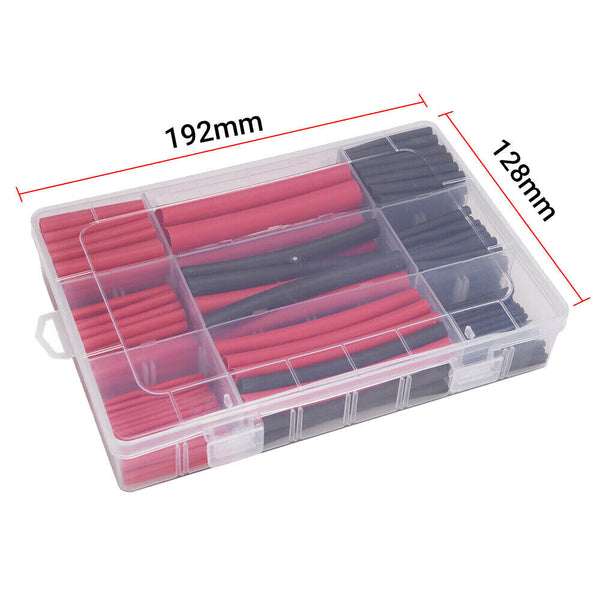 Heat Shrink Tubing Tube Assortment Wire Cable Insulation Sleeving Kit 270 pcs AU