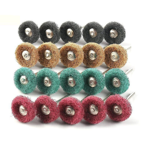 40PCS Polishing Wheel Buffing Pad Drill Bits Power Brush For Dremel Rotary Tool