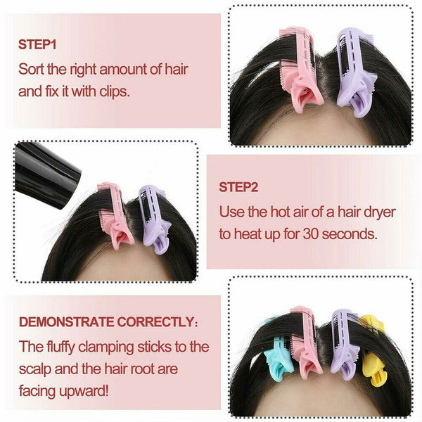 Volumizing Instant Hair Root Hair Clips Natural Curler Roller Wave Fluffy Clips