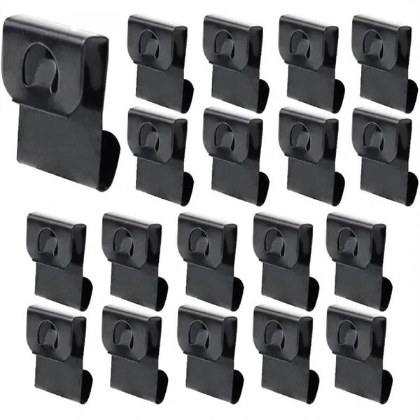 100pcs Picture Frame Back Board Photo Wall Artwork Clip Over Hanger Hook AU